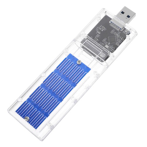 USB Plug SSD Box Hard Drive Case SSD Enclosure USB 3. 0 SSD Case - Afbeelding 6 van 12