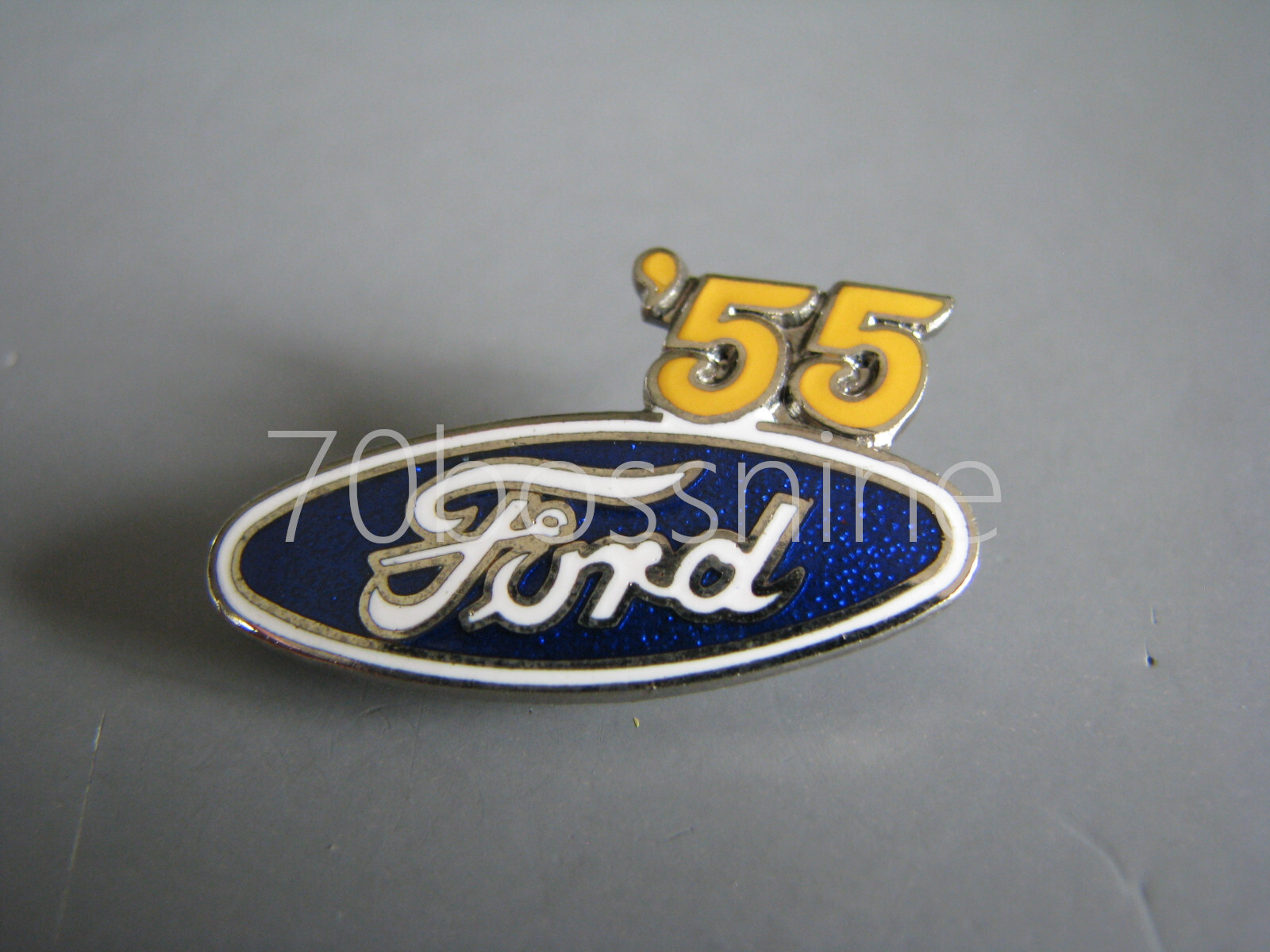 1955 FORD BLUE OVAL LOGO AUTOMOTIVE HAT PIN LAPEL PIN