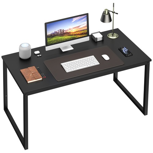 Computer Desk 47/55 Inch Modern Office Desk PC Laptop Table Study Writing Desk - Picture 2 of 49