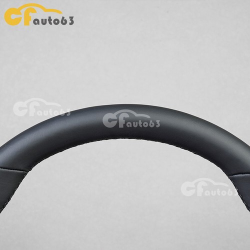 Volante de cuero liso apto para Porsche 16+ Cayenne Macan 911 718 con paletas - Imagen 6 de 12