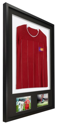 Vivarti Adult 3D Mounted + Double Aperture Sports Shirt Frame Kit Football Rugby - Picture 14 of 68