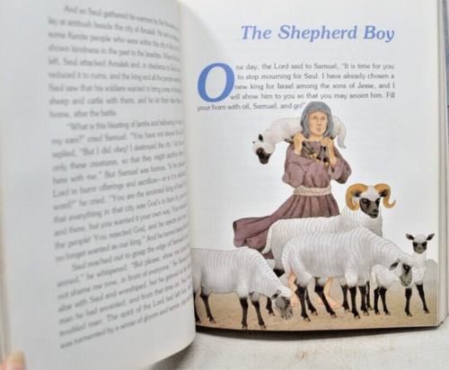 Vintage 1983 Doubleday Illustrated Children’s BIBLE Book 384 pg Old New Testament - Bild 4 von 6