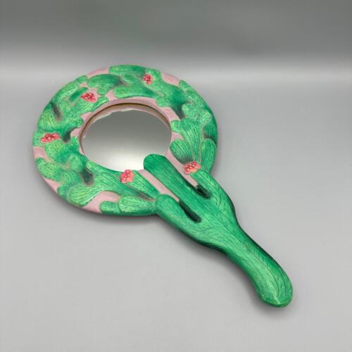 Saguaro Cactus Hand Mirror, Vintage - Picture 2 of 10