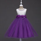 Formal Kids Dress For Wedding Party Girls Flowers Princess Dress Birthdays Dance