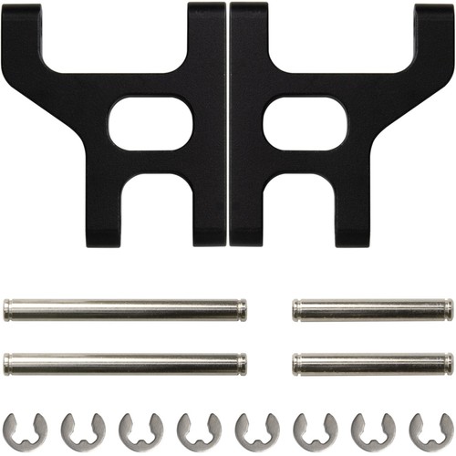 Brazo de suspensión delantera inferior de aluminio para coche sobre orugas de radiocontrol Tamiya CC-01 TA02 TA03 - Imagen 2 de 6