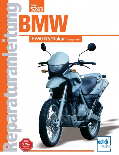 Thumbnail - Reparaturanleitung Bmw F 650 Gs Dakar Ab 2000 Handbuch Reparatur/buch
