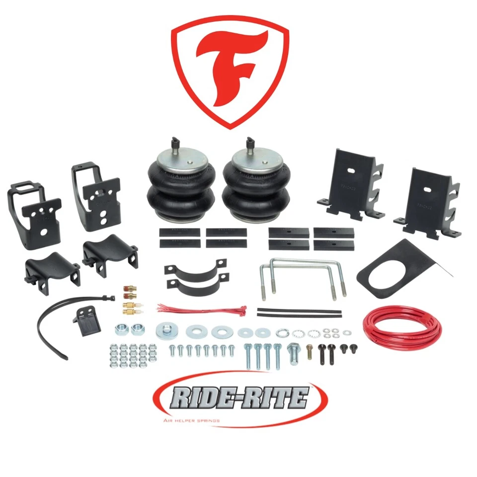 Bolsas de resortes neumáticos traseros Firestone 2597 Ride Rite para Ford F250 F350 F450 11-16 Foto 2 de 4