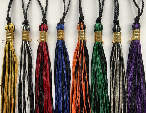 1980 1981 1982 1983 GRADUATION SCHOOL TASSEL & NUMBER YEAR CHARM, NEW, 49 COLORS - Picture 6 of 21