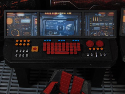 Custom 1:12 Scale Cobra Mission Control Diorama Prop for 6" GI JOE Classified - Bild 14 von 18