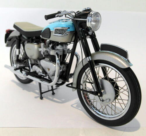 Minichamps 1/12 Scale Diecast 122 133001 Triumph Bonneville 650 T120 1959 - Picture 7 of 8