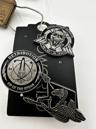 CALL OF DUTY SPECIAL COMBAT AIR RECON SCAR RETRIBUTION PIN SET OF 3 - Picture 1 of 4