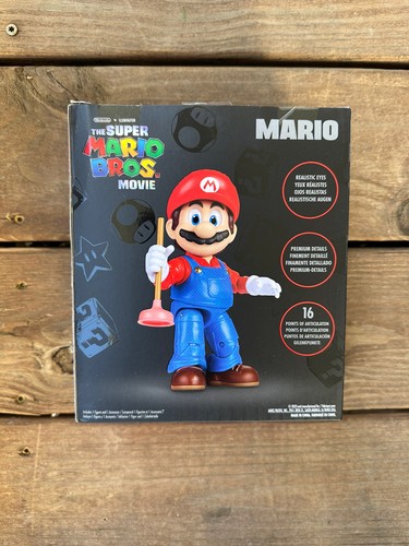 SUPER MARIO BROS MOVIE 2023 Set Mario/Luigi/Toad/Bowser FIGURE SEALED NEW Jakk - 第 3/11 張圖片