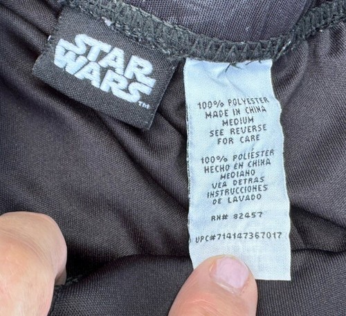 Star Wars Darth Vader Mens Pajama Sleep Lounge Pants Black Size M Drawstring - Foto 6 di 6