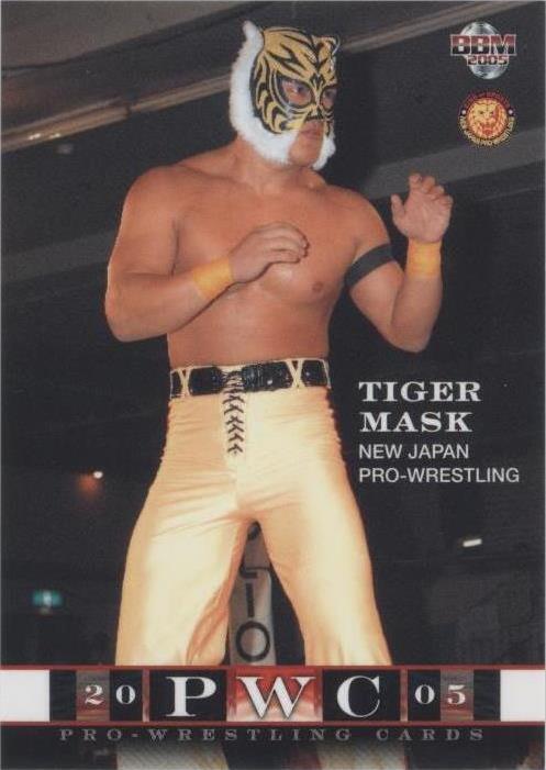 2005 BBM Pro Wrestling - Tiger Mask #014 - 1 of 1