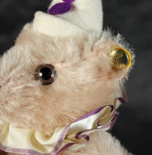 Steiff 029394 Teddy Bear Clown Rose - Picture 6 of 11