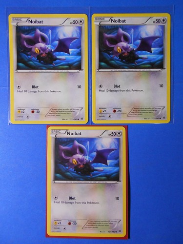 4x Noibat 131/162 Pokemon TCG card XY BREAKthrough common NM - Picture 1 of 2