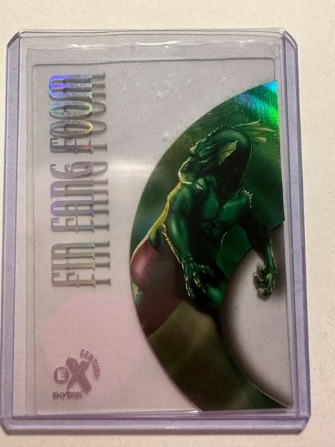 K41,349 - 2015 Fleer Retro Marvel 1999 Skybox E-X Century #16 Fin Fang Foom