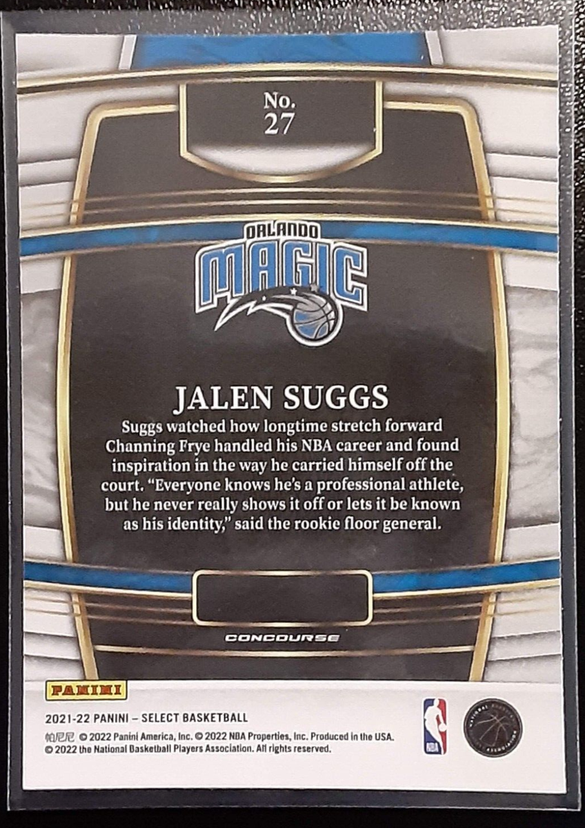 2021-22 Panini Select Concourse Rookie Card RC #27 Jalen