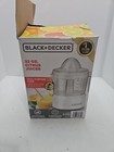 Black & Decker 32 Oz Citrus Juicer Dual-Purpose Cone White CJ650W