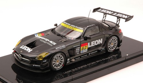 Car Model 1:43 Scale Ebbro Mercedes SLS No.62 Okayama Test SGT300 H.KUR...