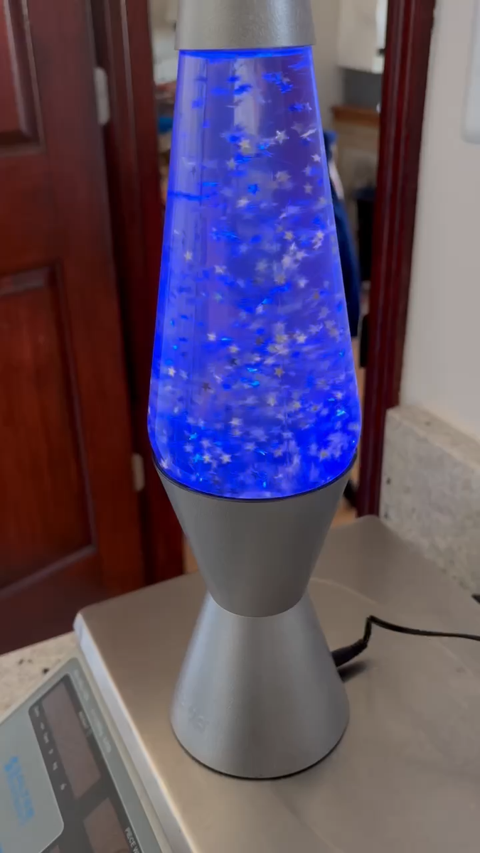 Lava Lamp Multicolor 2018 Lava Lite Model Vortex Star Glitter 14 1