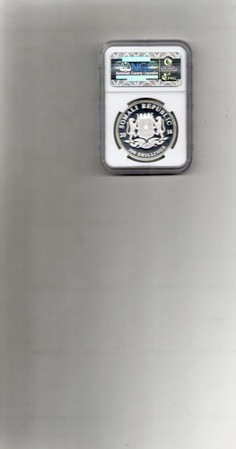 2014 Somalia 1 oz Silver Elephant NGC MS69 - Picture 2 of 2