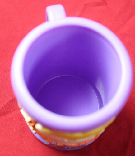 Taza 3D Rugrats 1998 vintage - Funatics Nickelodeon - taza de plástico púrpura para niños - Imagen 5 de 6