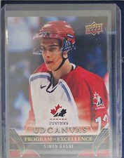 2023-24 Upper Deck Series 2 #C267 UD Canvas Program Of Excellence Simon Gagne