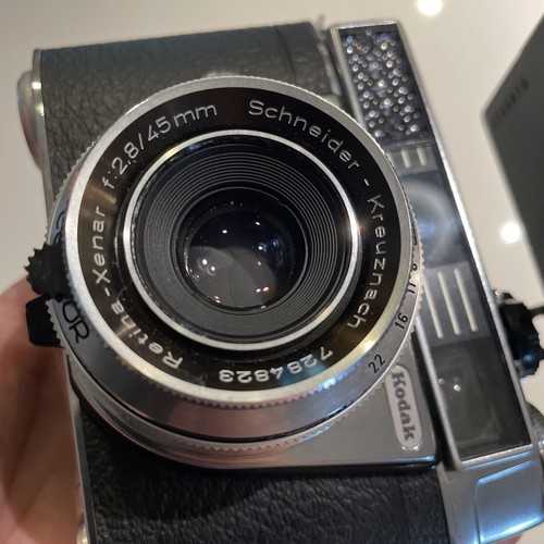 Vintage Kodak Retina Automatic III 35mm Viewfinder Camera W/ Kako 818 Flash - Picture 7 of 7