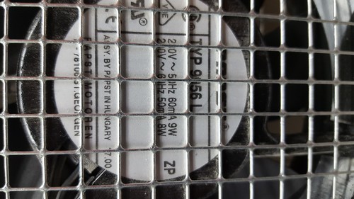 Ventiladores de circulación Schroff D-75334, tipo 20713-215/230V, PH1/96W. 10 amperios, - Imagen 6 de 8