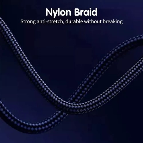 Cargador rápido USB C a USB C PD 100W doble tipo C carga sincronización de datos cable USB Reino Unido - Imagen 2 de 13