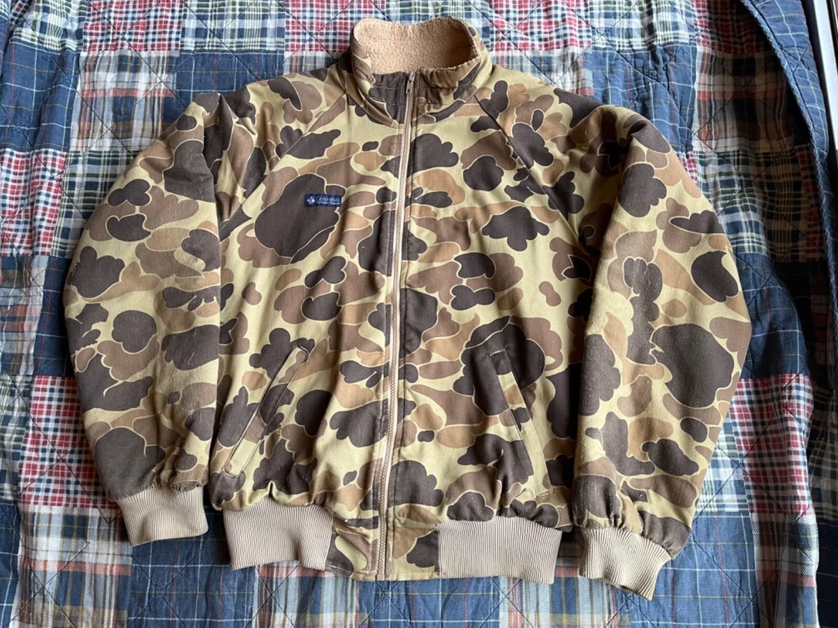 Columbia camo 2025 jacket fleece