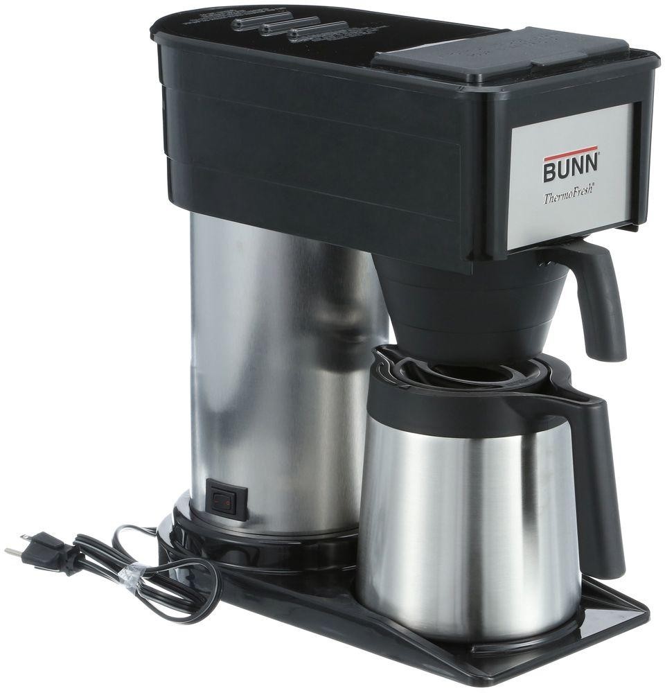 Bunn Coffee Brewer Maker BTX 10-Cup Thermal Carafe Insulated Stainless Steel Bunn Coffee Brewer Maker BTX 10-Cup Thermal Carafe Insulated Stainless Steel