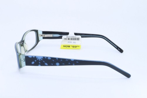 Monturas de gafas rectangulares azules para mujer Tempo WP1022 52-16-135 - Imagen 6 de 6