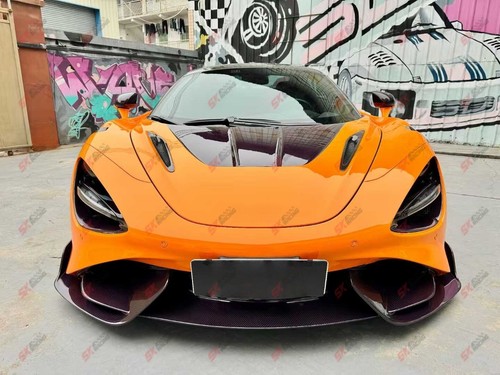 Cubierta de capó de panel de capó de fibra de carbono/carbono forjado para Mclaren 720S 2017-2023 - Imagen 10 de 39
