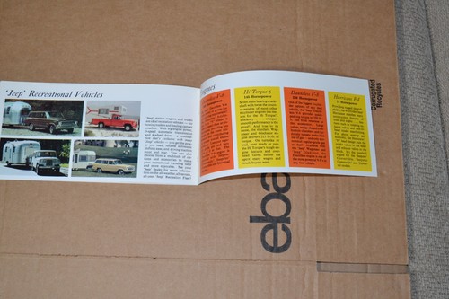 Vehículos Jeep 1967 de colección folleto número 67-10 - Imagen 8 de 9