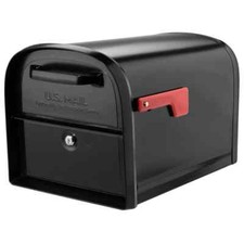 Architectural Mailboxes Oasis 360 Black, Larg...