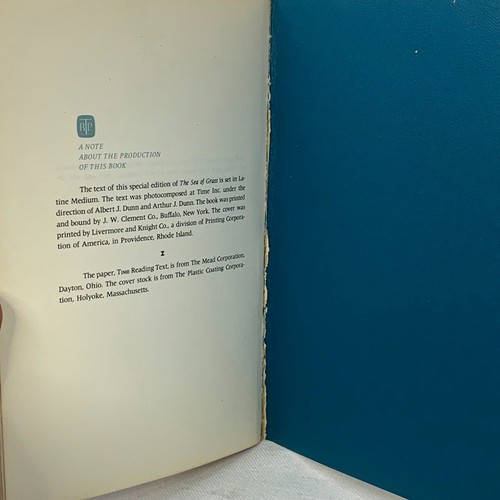 THE SEA OF GRASS - Conrad Richter Time Life Books- New Introduction by Author - Picture 10 of 10