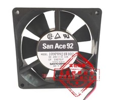 Sanyo 109P0924W402 9225 DC24V 0.12A 9CM 2-Wire Inverter Cooling Fan