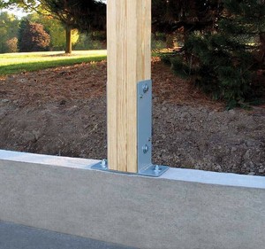 Pole Barn Post Brackets 1 To 200 Available Ebay