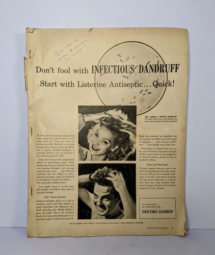 Vintage Women's Home Companion Magazine March 1952 Periodical No Cover - Picture 8 of 8