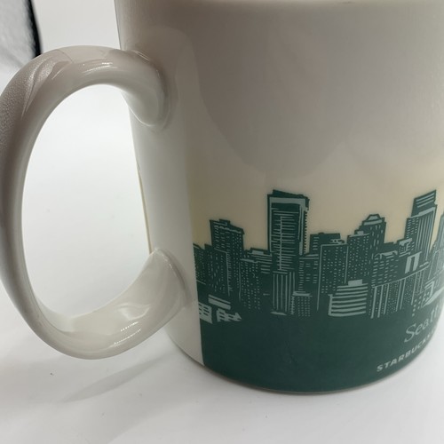 Seattle Washington Starbucks Kaffeebecher 2011 City Skyline 14oz - Bild 10 von 10
