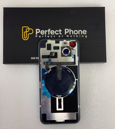 For iPhone 14 Plus Back Glass Replacement With Nfc Flex Mag Safe-Camera Lens-UK - Picture 7 of 15