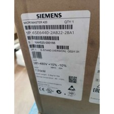 New Siemens 6SE6440-2AB22-2BA1 2.2kW 6SE6 440-2AB22-2BA1 in Box DHL Expedited