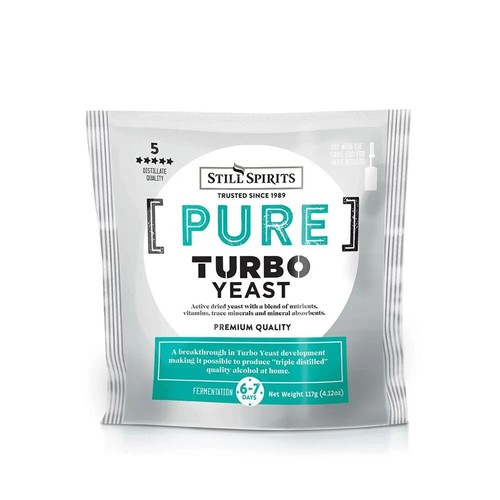 Still Spirits Pure Turbo Yeast (triple distilled quality)