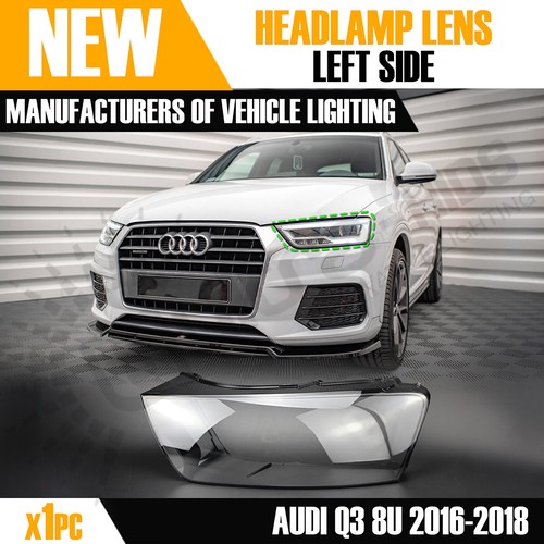 PARA AUDI Q3 8U LADO DERECHO E IZQUIERDO FARO DELANTERO TAPA LENTE 2016-2018 - Imagen 3 de 9