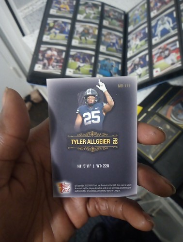 Tyler Allgeier Wild Card Mate Touch Fútbol/200 - Imagen 2 de 4