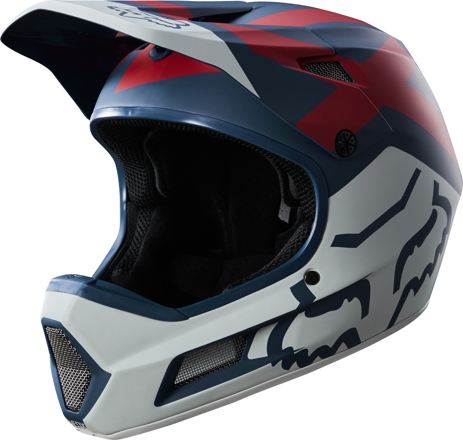 FOX Rampage SPAIN CASCO INTEGRALE Comp faccia BluRosso XL FOX Rampage SPAIN CASCO INTEGRALE Comp faccia BluRosso XL