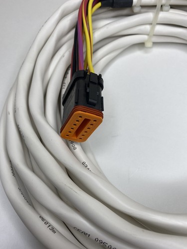 ZF 6029028490 WIRE HARNESS- PWR/SI, TWIN SCREW, ANALOG 10FT *NEW OLD STOCK* - Bild 2 von 6