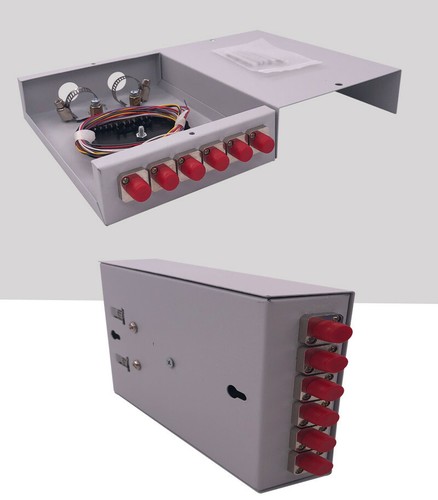Caja de terminales de cable FC grueso de 6 núcleos cabeza redonda completa con fibra monomodo - Imagen 7 de 11